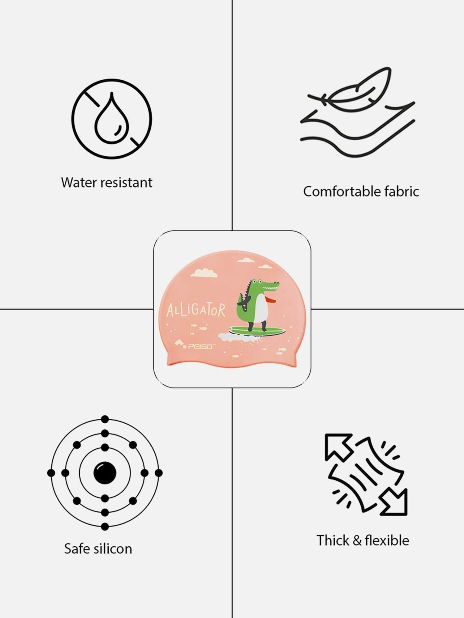 Columbia Blue Striped Beanie