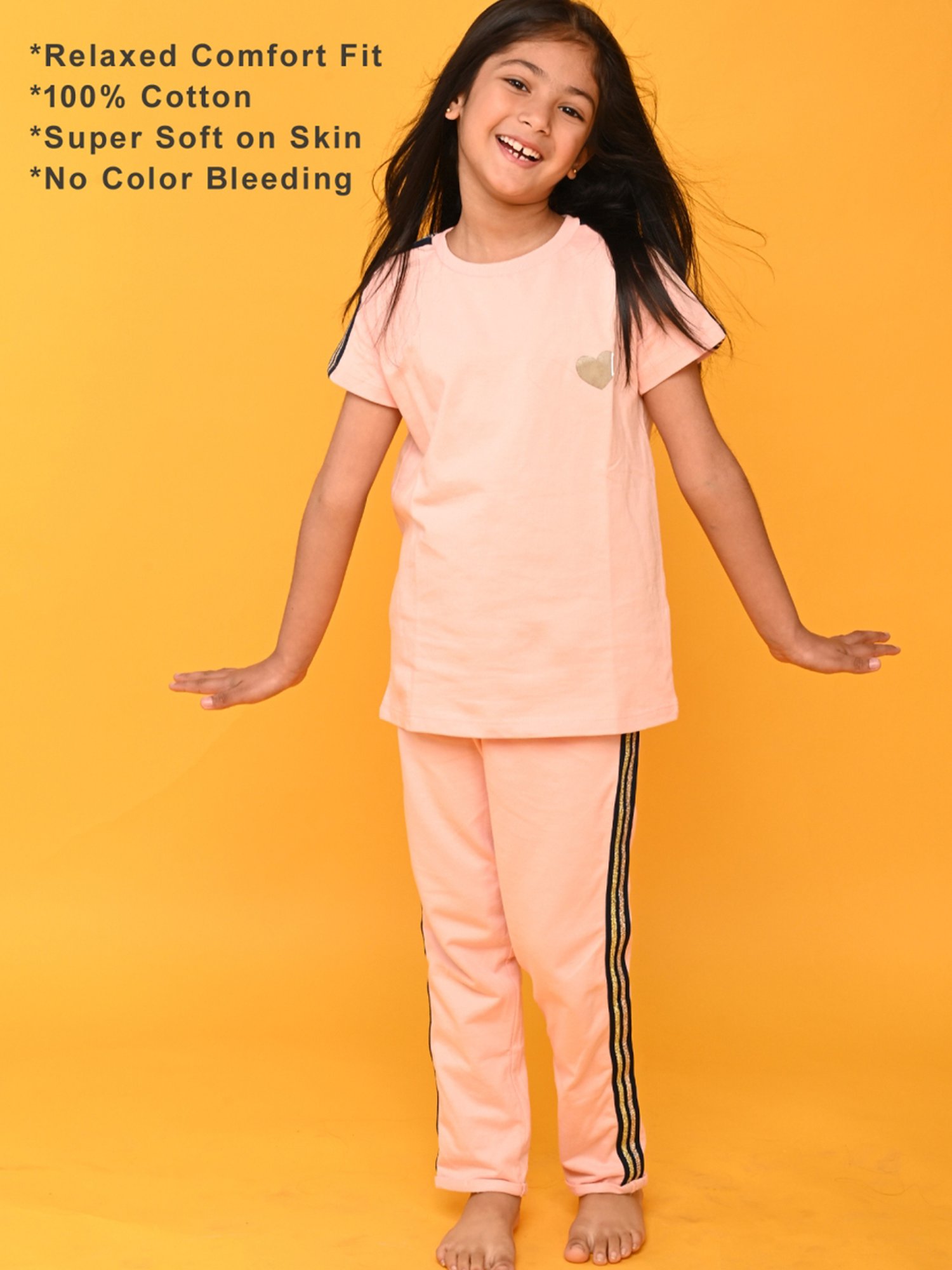 Jockey Girls Black Printed Shorts