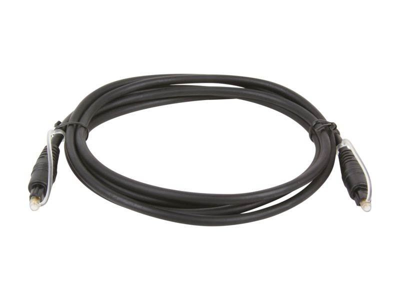 Link Depot Model TOS-6 6 ft. OD 5.0mm Molded Type Toslink - Fiber Optic Audio Cable