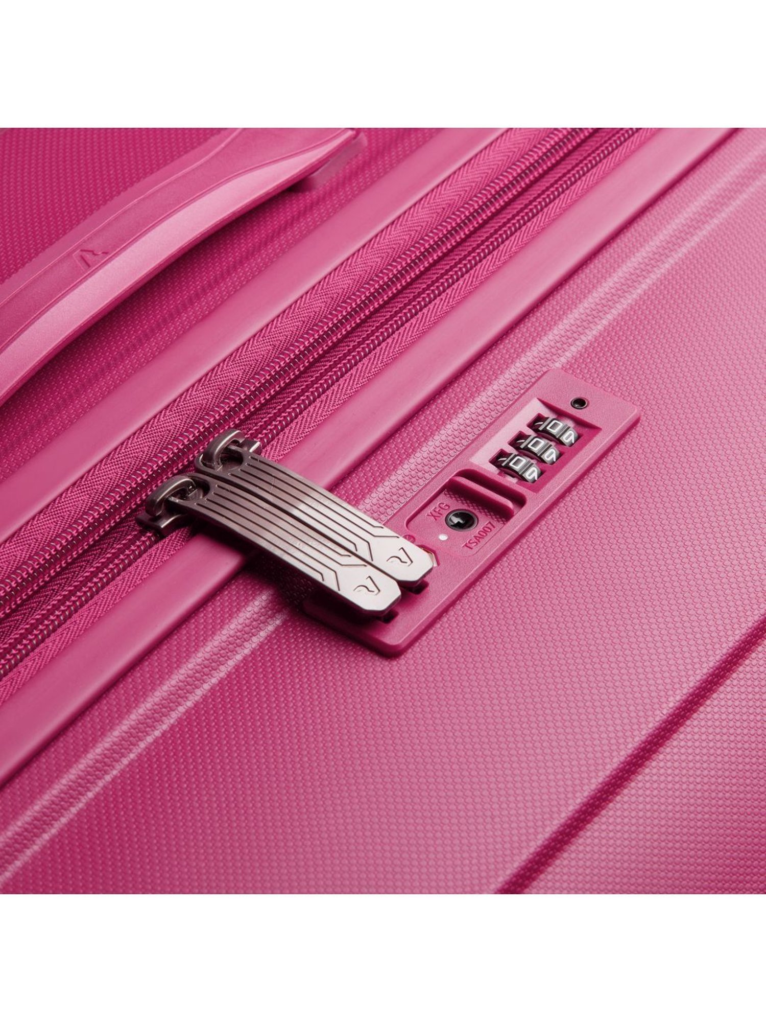 Roncato Butterfly Magenta Textured Hard Large Trolley Bag -30 cm