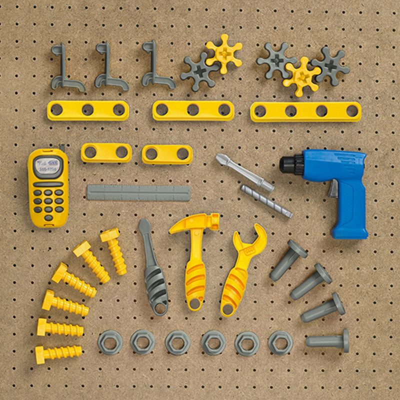 American Plastic Toys APT-12980 38 Piece Deluxe Workbench for Kids Ages 3 & Up