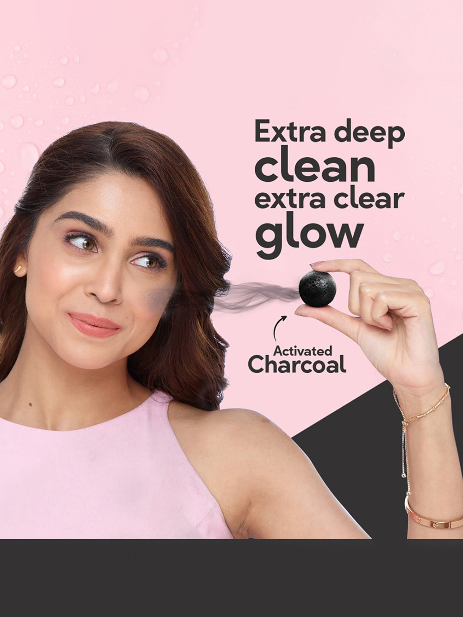 Pond's Pure Detox with Activated Charcoal Face Wash - 100 gm
