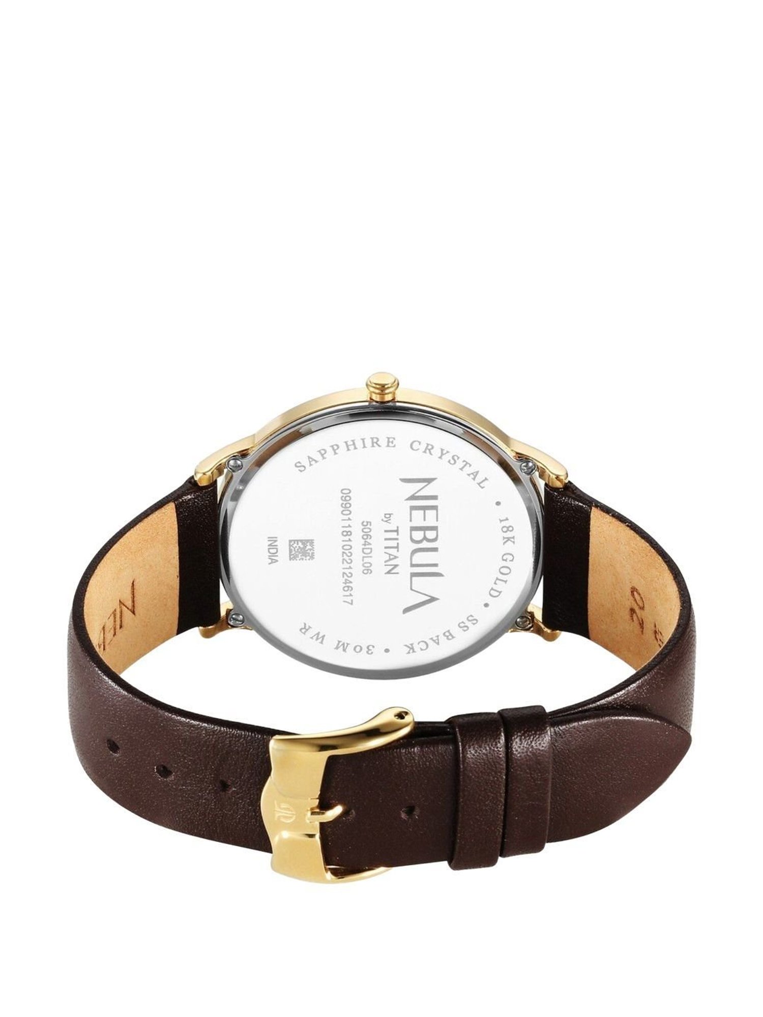 Nebula NR5064DL06 Gold Analog Watch for Men