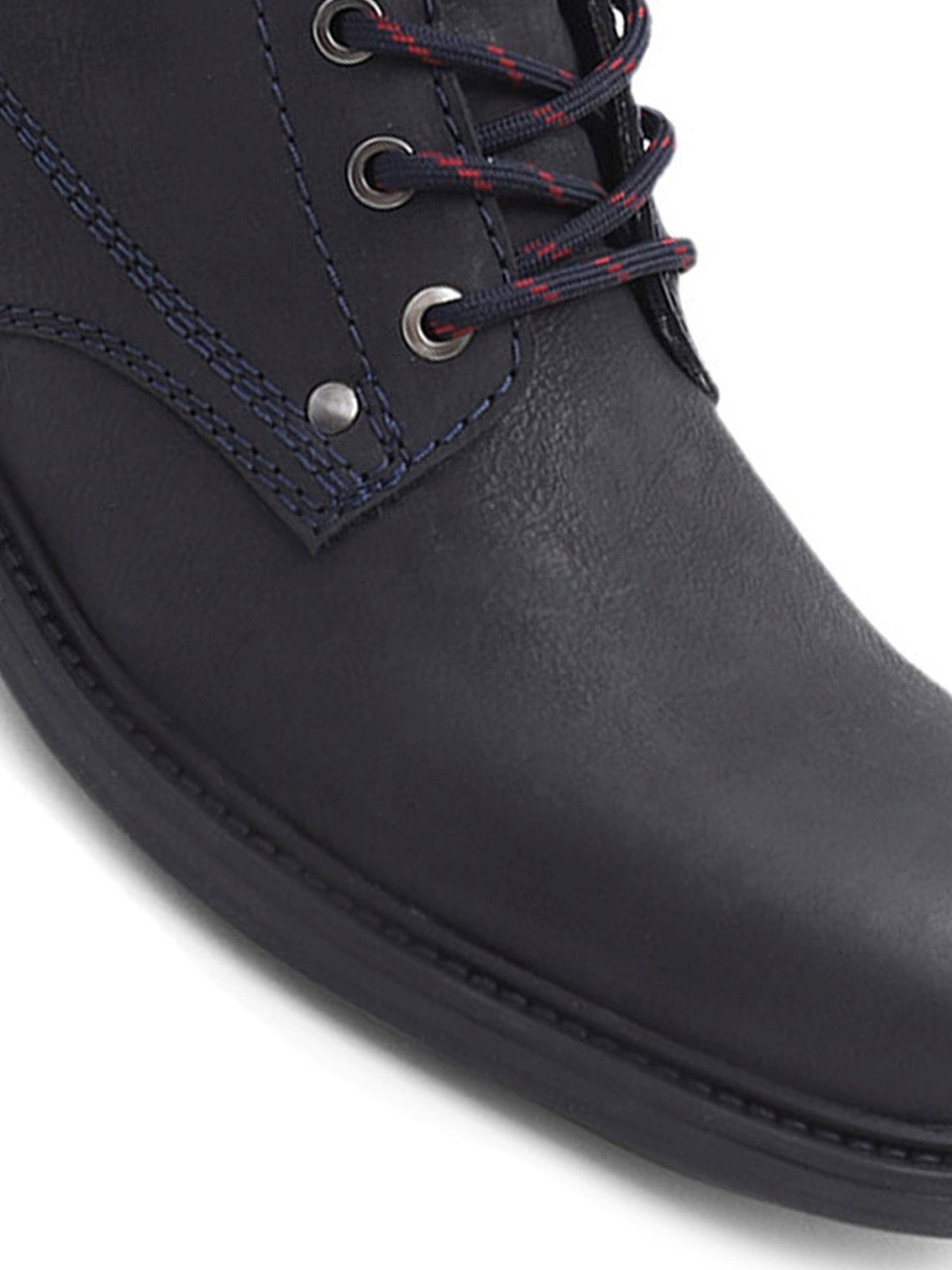 Jack & Jones Men's Black Derby Boots
