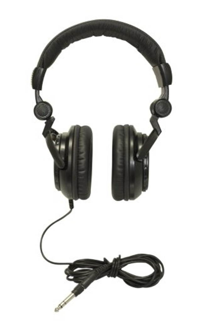 Tascam TH-02 Closed Back Studio Headphones, Black