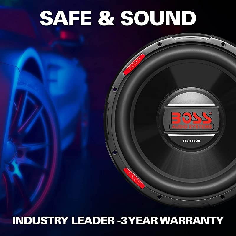 AR100DVC 10 Inch Car Subwoofer 1400 Watts Maximum Power Dual 4 Ohm Voice Coil Sold Individually