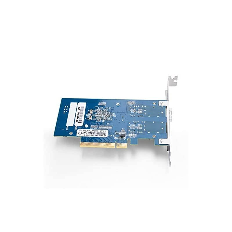 Ethernet Network Adapter Card for 82599 Controller Compare to Intel X520DA1 Network Interface Card NIC PCI Express X8 Single SFP+ Port Fiber Server Adapter