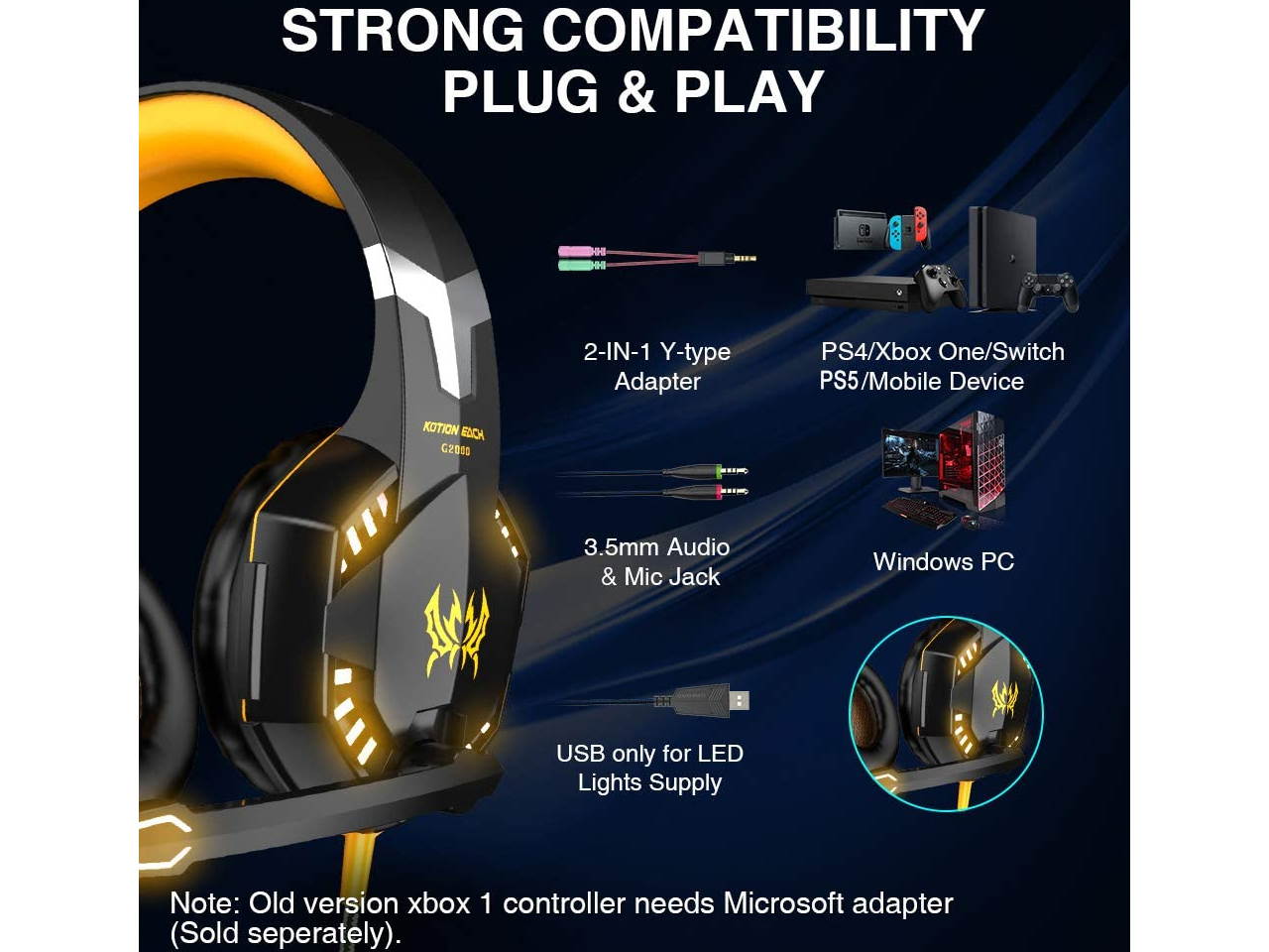 Mad Catz F.R.E.Q. 4 Circumaural Gaming Headset