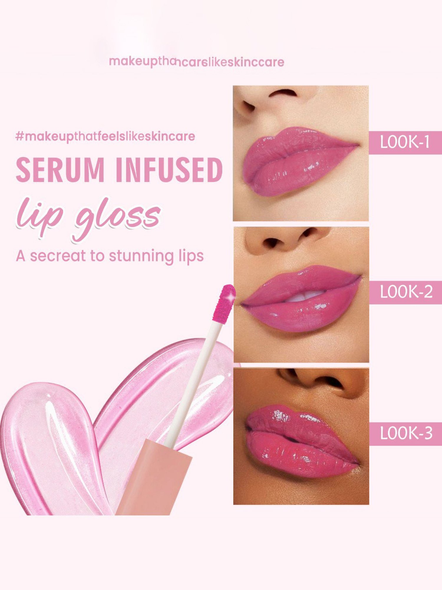 BH Cosmetics x Doja Cat Muse Plumping Lip Gloss Red - 3 ml