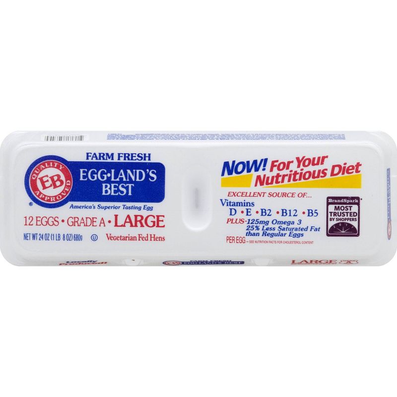 Cackle Fresh Grade A Large Eggs - 18ct