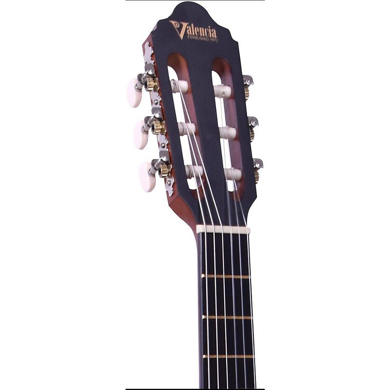 Valencia 200 Series 3/4 Size Hybrid Classical Acoustic Guitar Natural