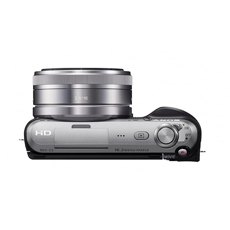 Alpha NEX-C3 16 MP Compact Interchangeable Lens Digital Camera Kit with 18-55mm Zoom Lens (Black)