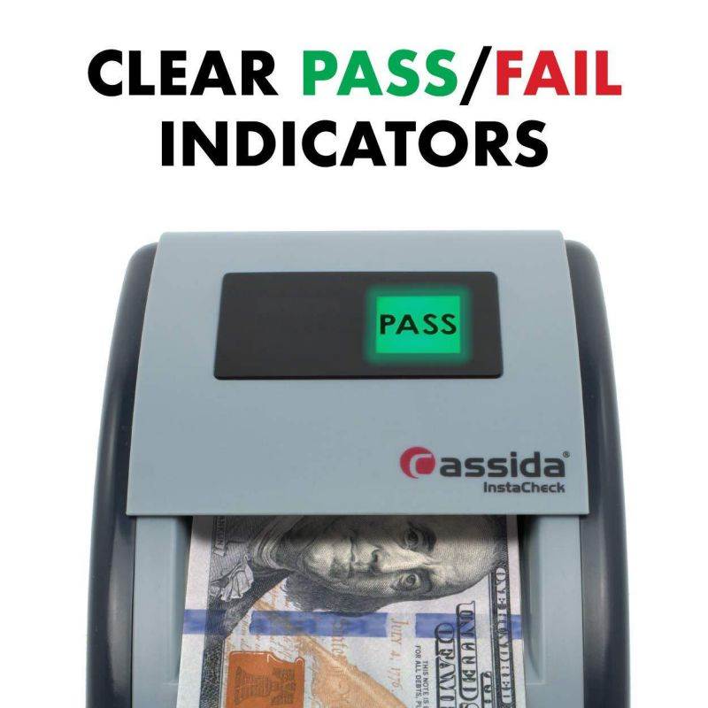 Cassida Small Footprint Easy Read Automatic Counterfeit Detector