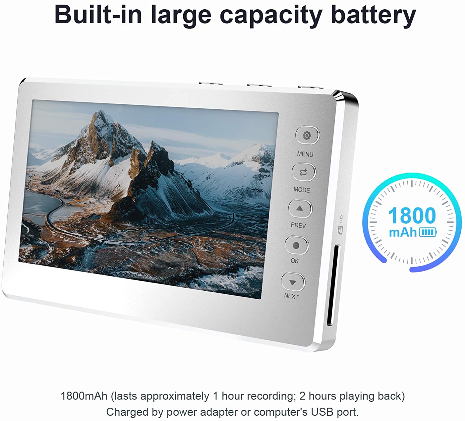 DIGITNOW HD Video Capture Box 1080P 60FPS USB 2.0 Video to Digital Converter with 5" OLED Screen, AV&HDMI Video Recorder Capture from VCR, DVD, VHS Tapes, Hi8, Camcorders, Gaming Systems