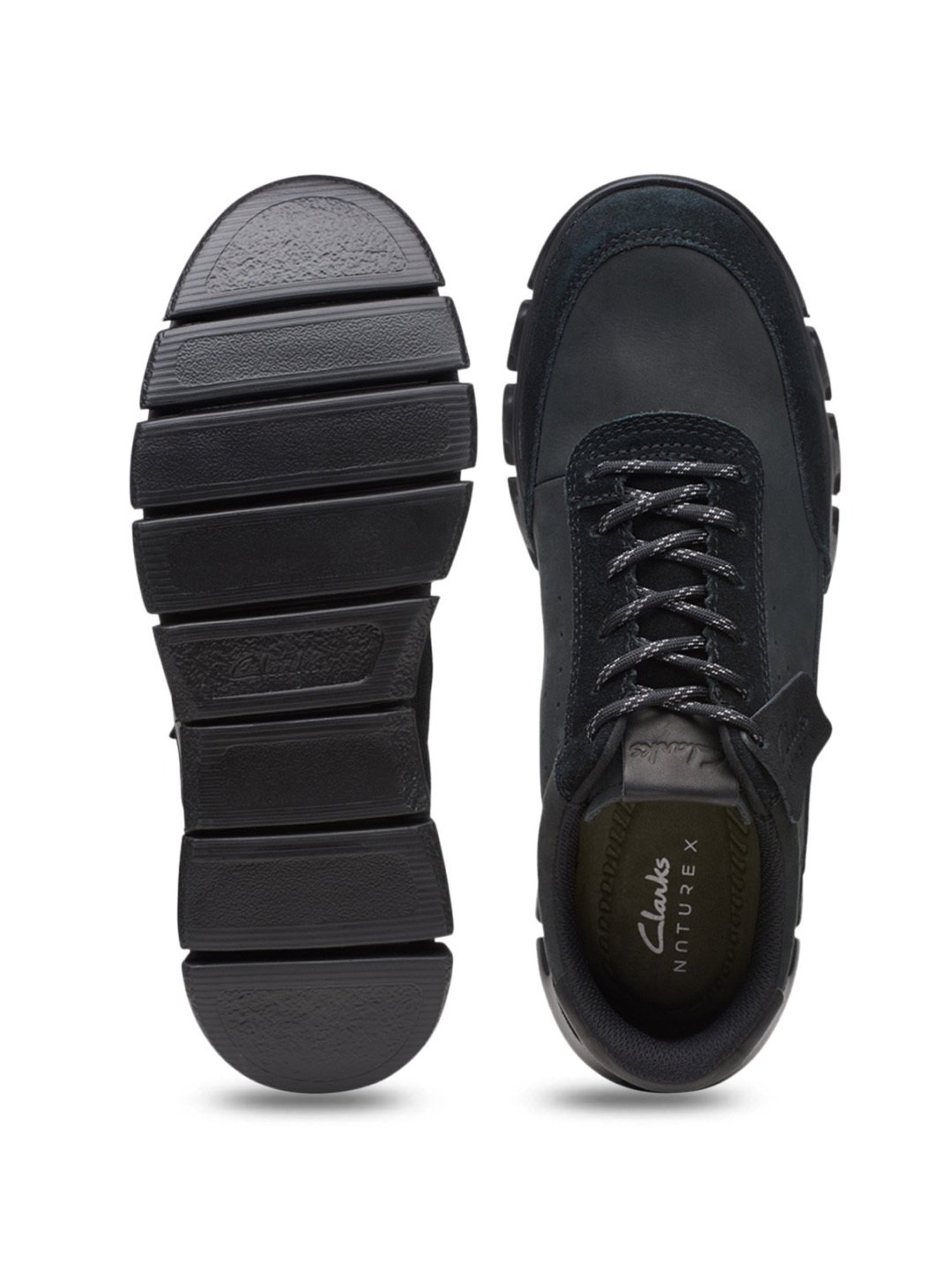 Clarks Men's Nature X One Black Running Shoes