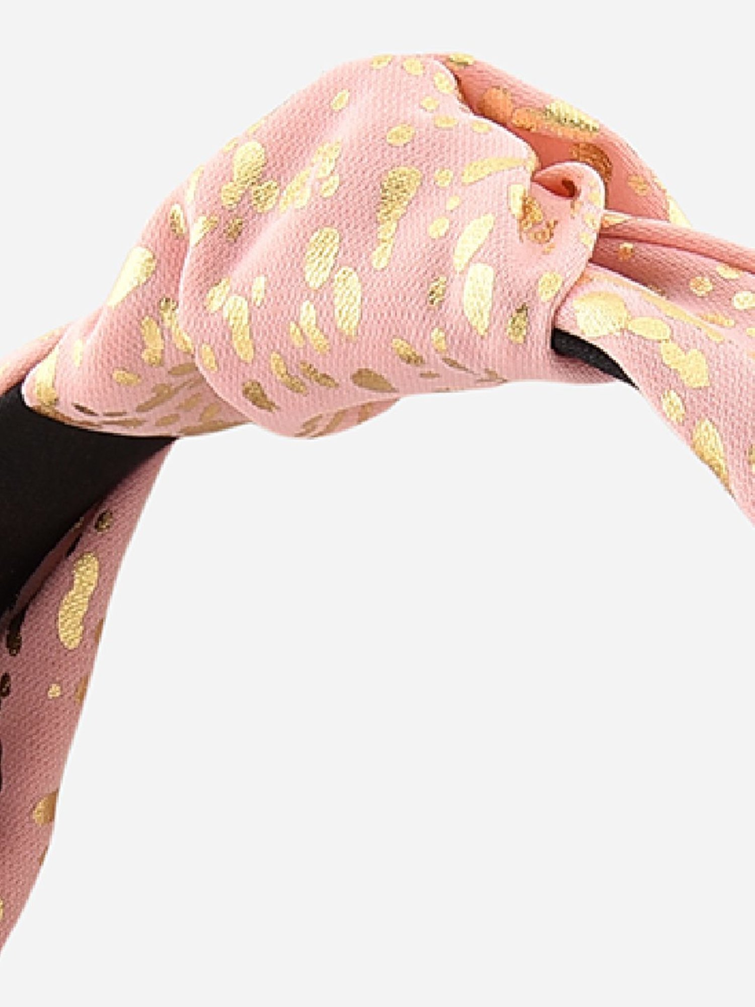 Toniq Pink Printed Hair Band