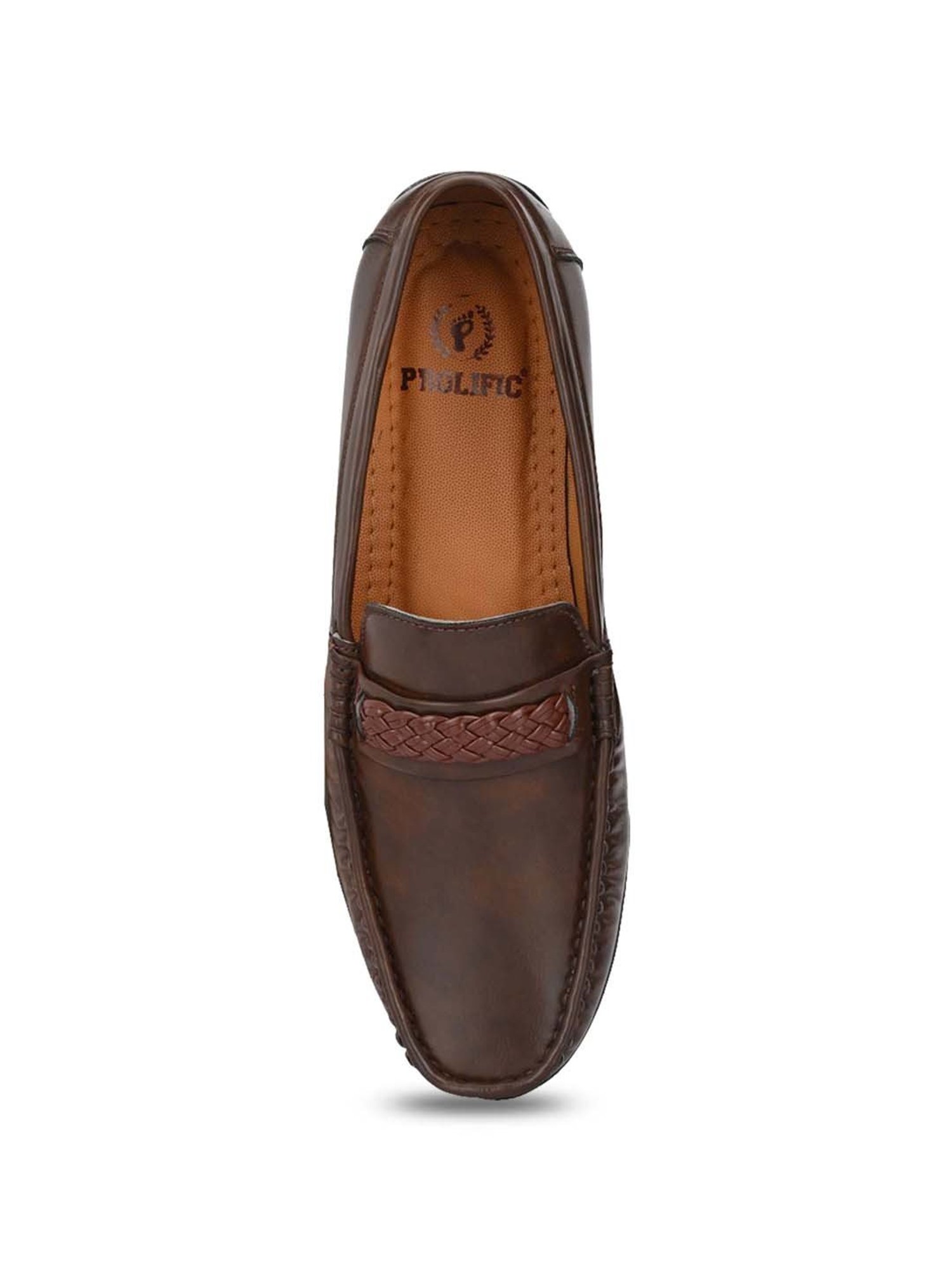 Prolific Men's Coffee Brown Casual Loafers