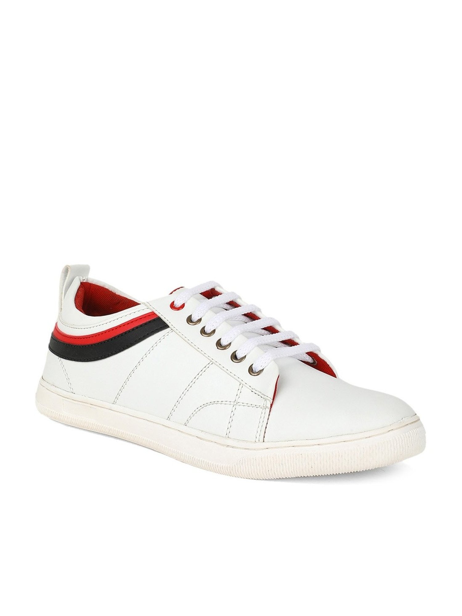 Lazard by Khadims Men's White Casual Sneakers