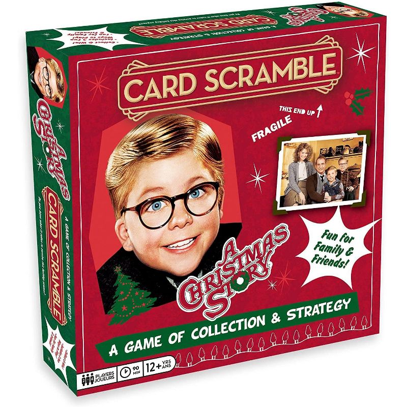 NMR Distribution A Christmas Story Card Scramble Board Game
