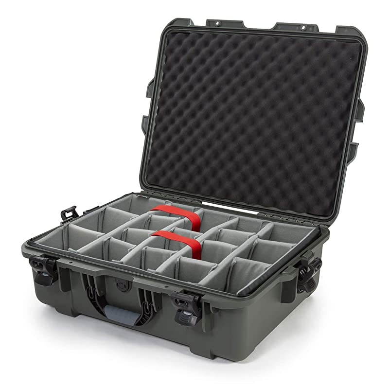 945 Waterproof Hard Case with Padded Dividers - Olive