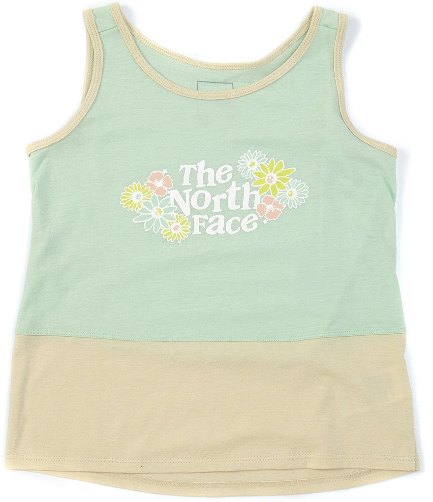 The North Face Little/Big Girls 5-18 Floral Logo Tank Top