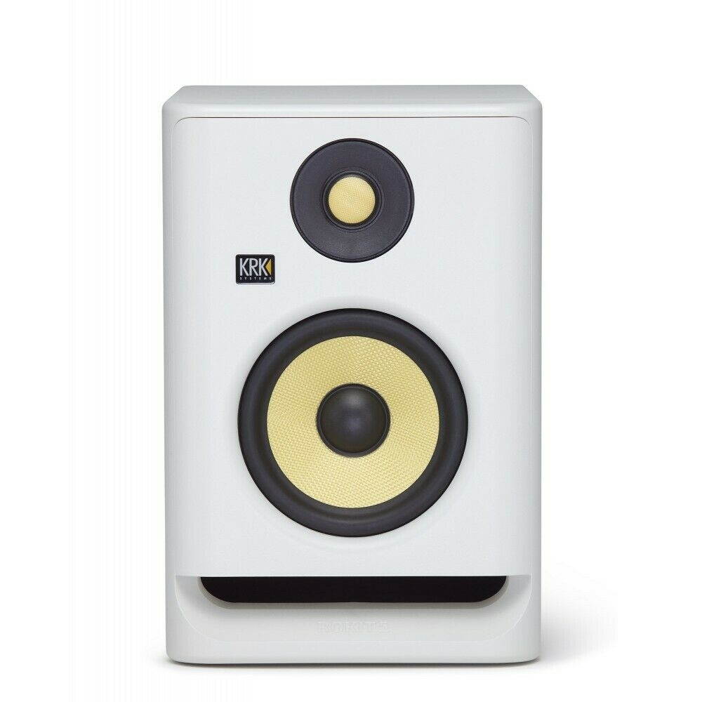 KRK RP5G4 Rokit Gen 4 5'' Active Powered Studio Monitor, White Noise Edition