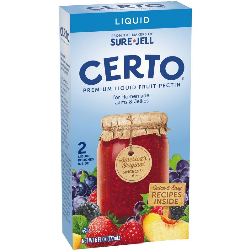 Certo Fruit Pectin Liquid - 6oz