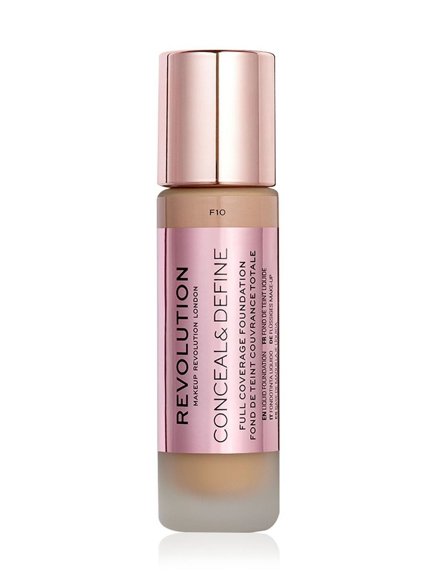 Makeup Revolution Conceal and Define Foundation F10 - 23 ml