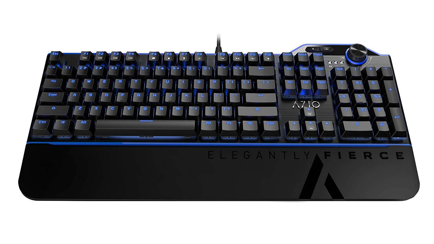 Azio MGK L80 Mechanical Gaming Keyboard (Brown K-Switch/RGB Backlight) MGK-L80-01