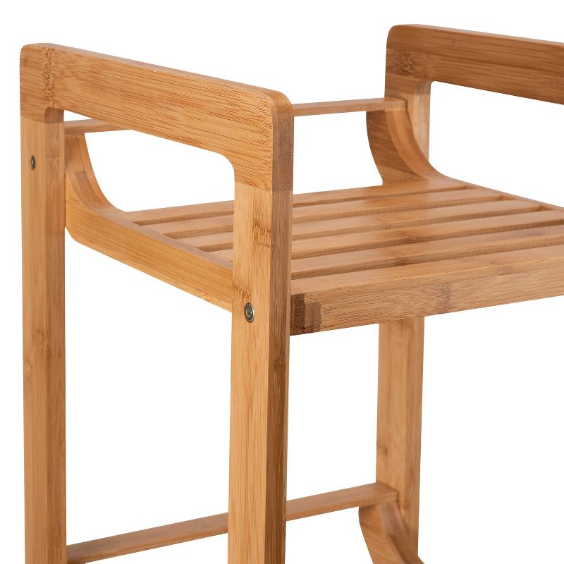 Three Tier Bamboo Tower Brown - Neu Home