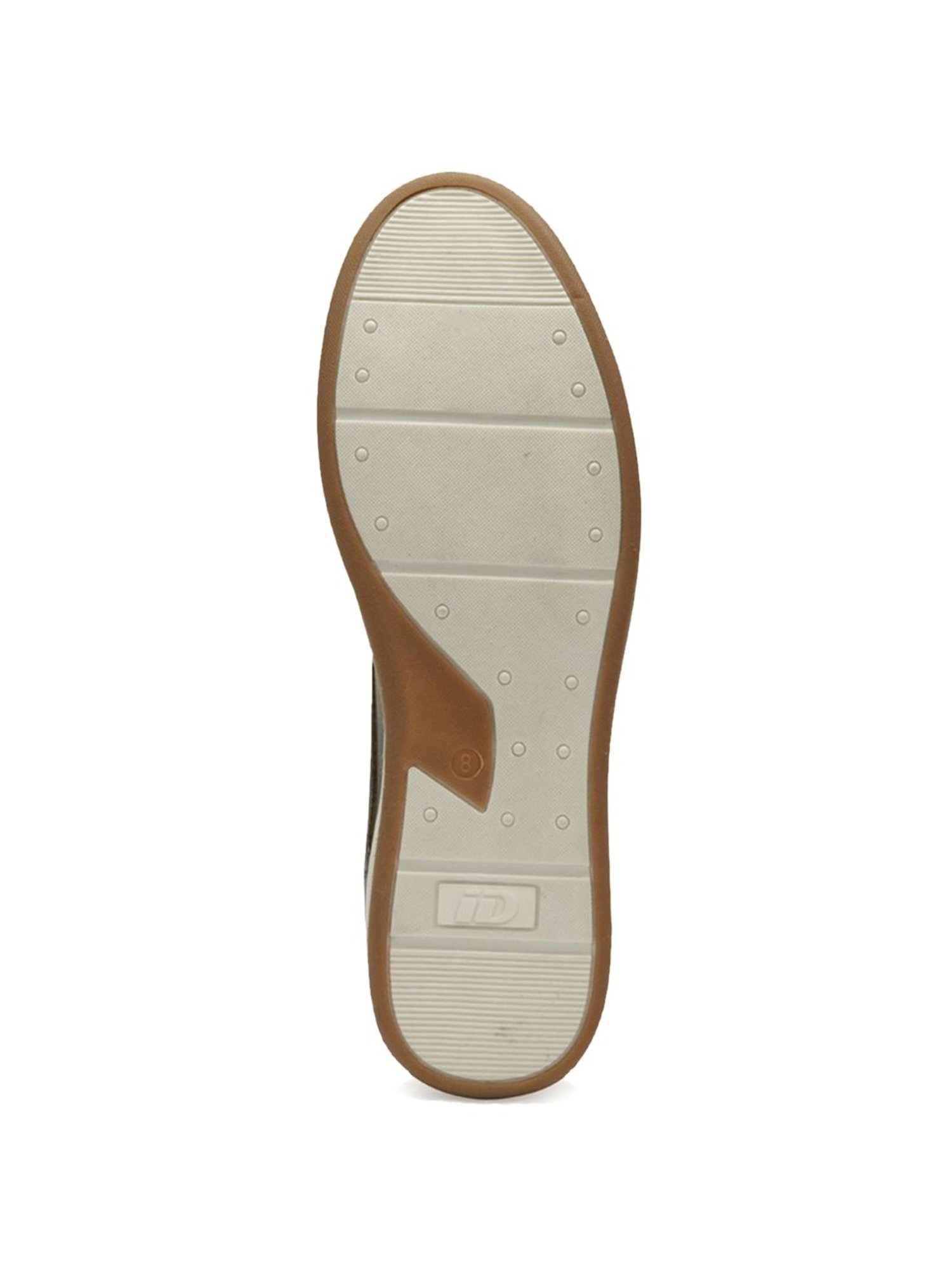 ID Men's Olive Derby Shoes