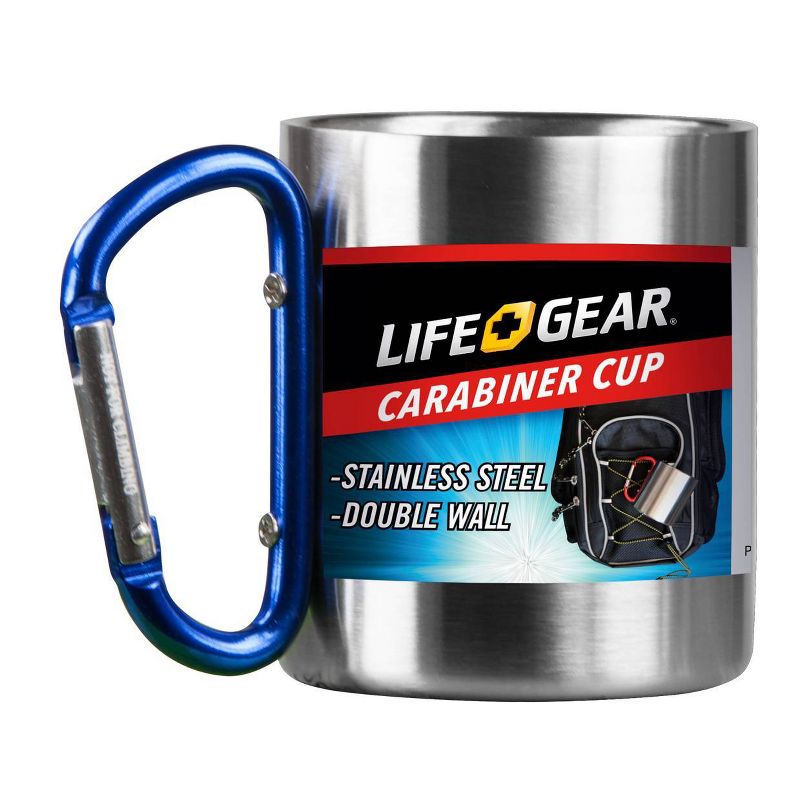 Life Gear 8oz Carabiner Camp Mug