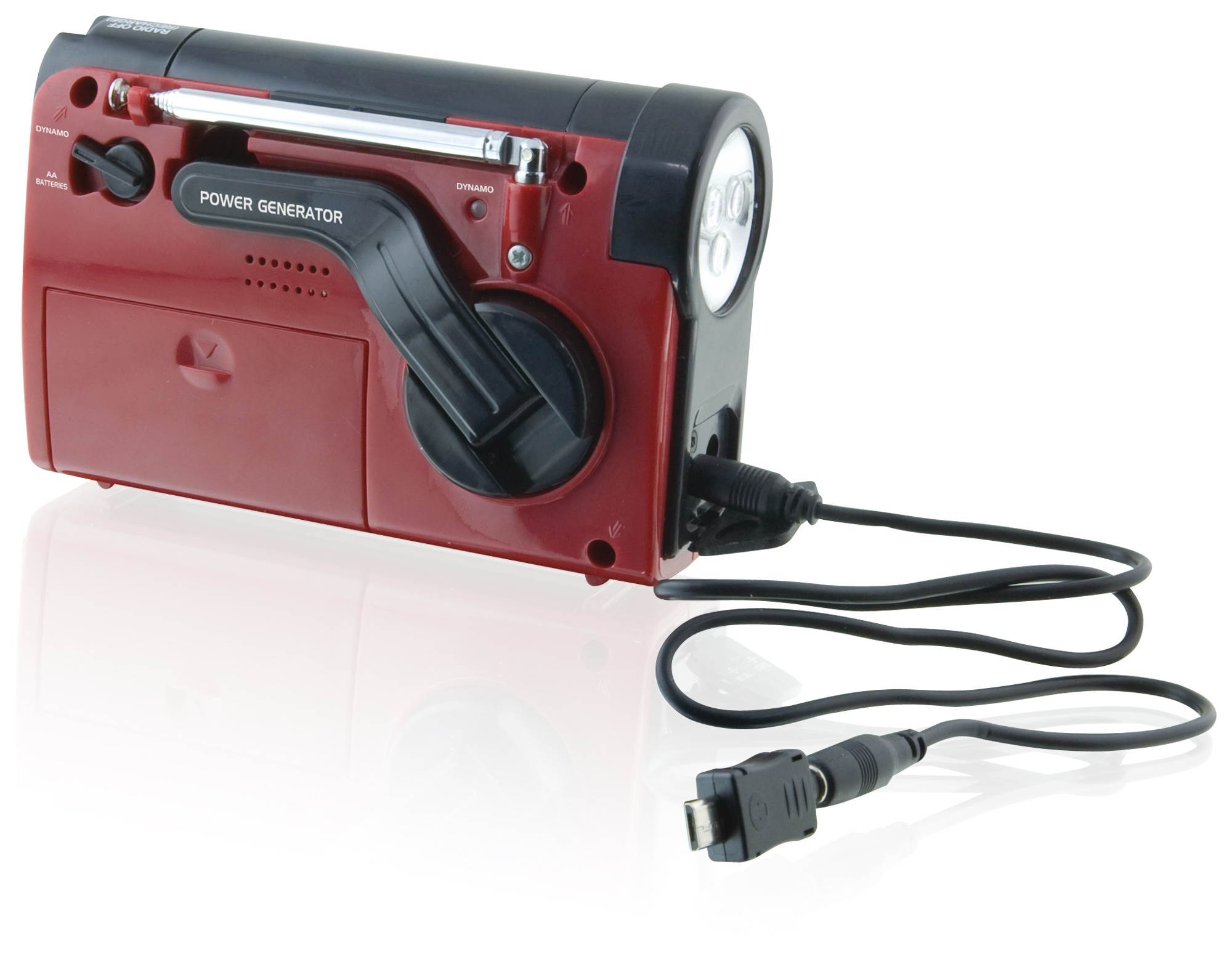 DPI, INC WR182R WEATHERX WEATHERBAND AM-FM PORTABLE RADIO with UTILITY LIGHT