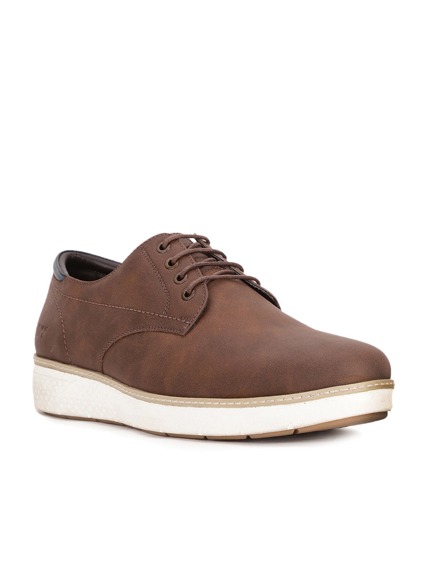 Weinbrenner by Bata Men's Brown Derby Shoes