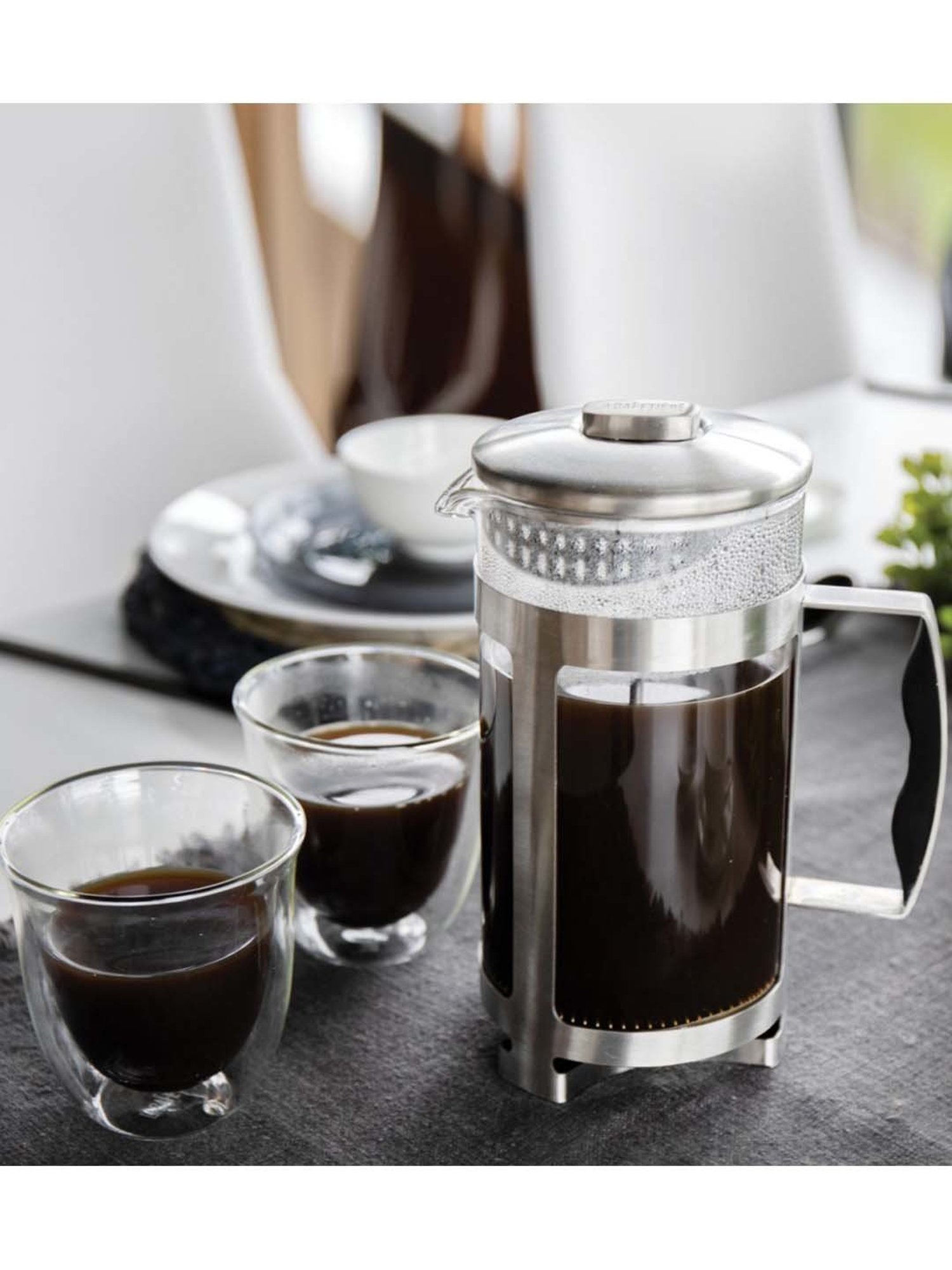 La Cafetiere Transaprent Glass Teapot (1 L) with Cup (0.23 L)