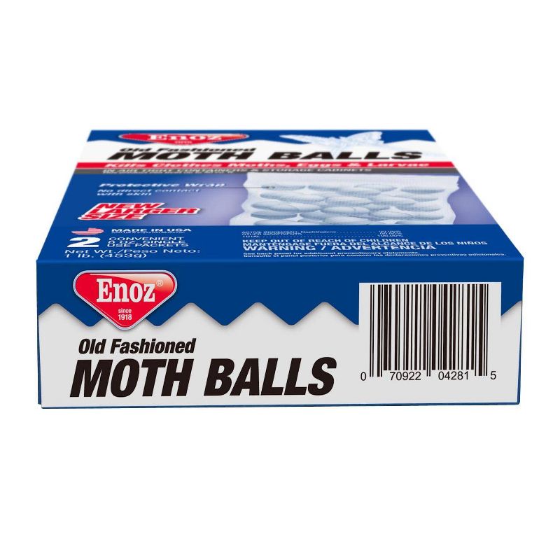 16 oz Old Fashioned Moth Balls - Enoz