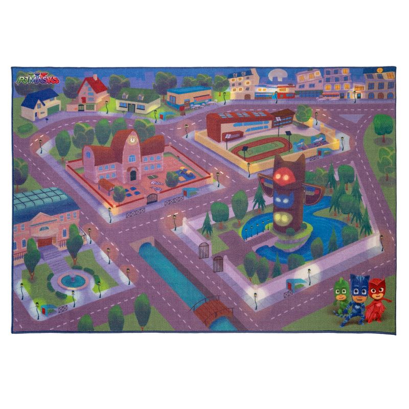 PJ Masks 4'6"X6'6" Rug