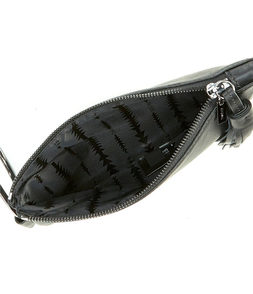 Kate Landry Satin Buckle Clutch Bag