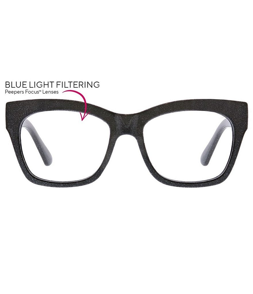 Peepers Shine On Blue Light Reader Glasses