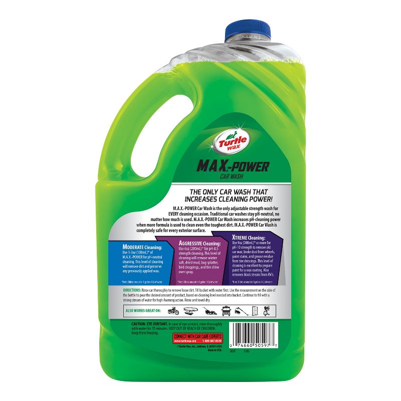 Turtle Wax MAX-Power Car Wash 100 fl oz