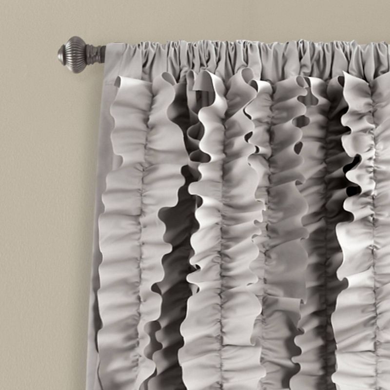 84"x54" Belle Window Curtain Gary - Lush Décor