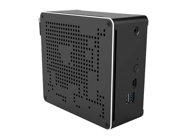 4K Mini PC,Desktop Computer,Intel Core I9 8950H,Windows 10 Pro/Linux,(Black),[HUNSN BY02],[4USB3.0/2USB2.0/2LAN/BT4.0/1DP1.2/1HDMI2.0/1TYPE-C/WiFI],(8G RAM/512G SSD)