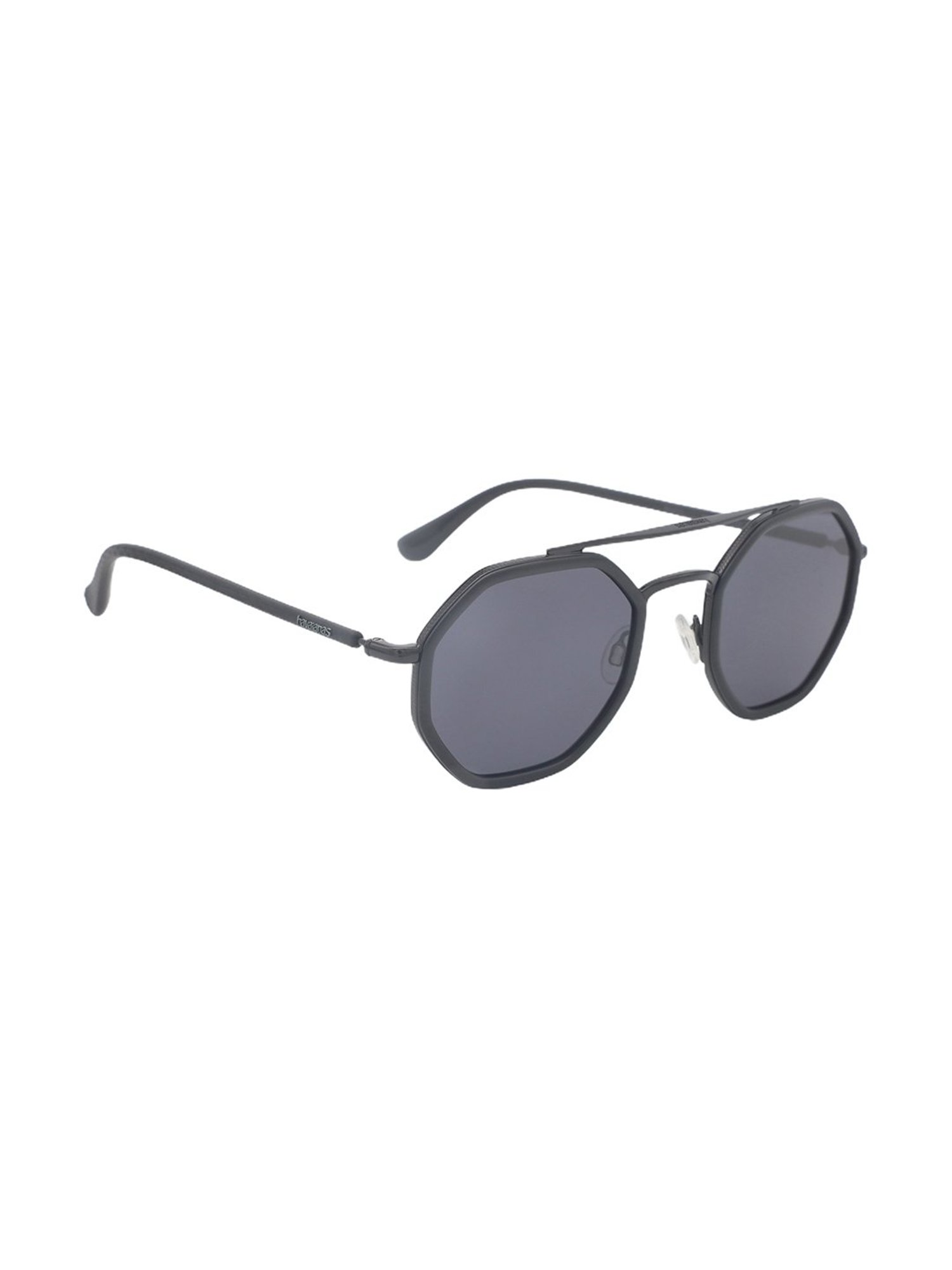 Havaianas Grey Aviator Sunglasses for Unisex