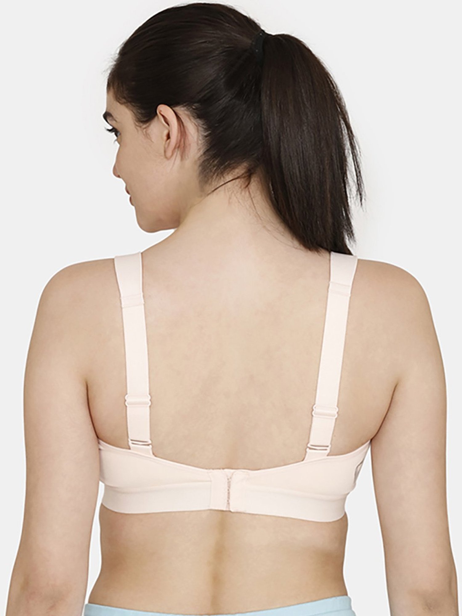 Zelocity by Zivame Pink Sports Bra