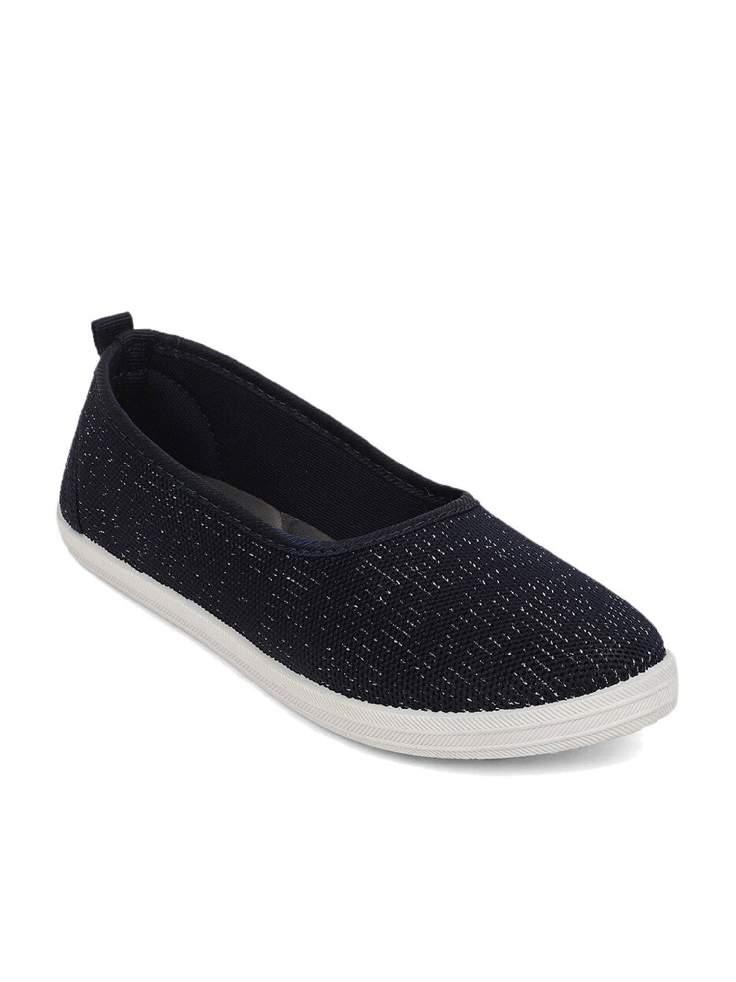 Iconics Women's Navy Flat Ballets
