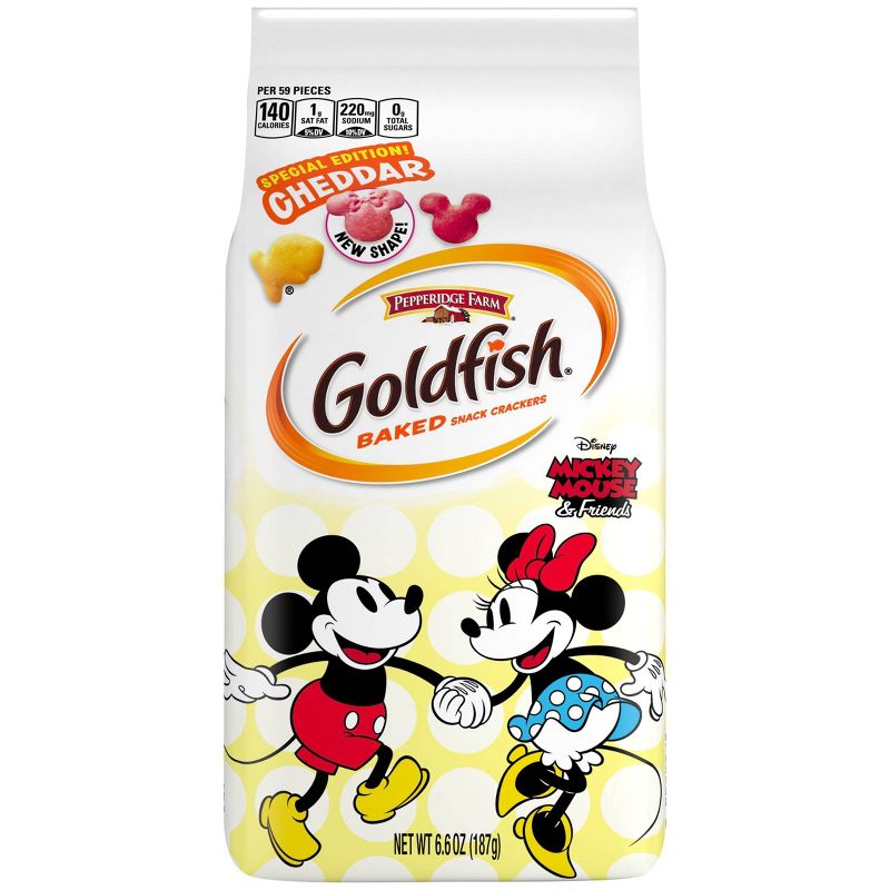Goldfish Mickey&Minnie - 6.6oz