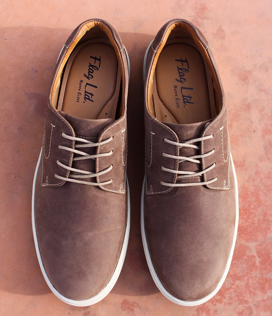 Flag LTD. Men's Boardwalk Plain Toe Lace-Up Oxfords