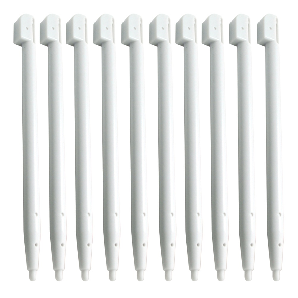 10pcs/set Touch Screen Stylus Pen Capacitive Pencil Game Console For NDSL (Pink)