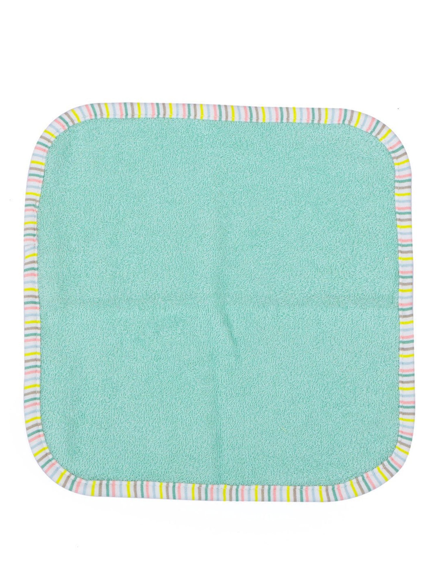 MiArcus Arcus Multicolor Cotton 280 GSM Wash Cloth - Set of 5 (0-36 Month)