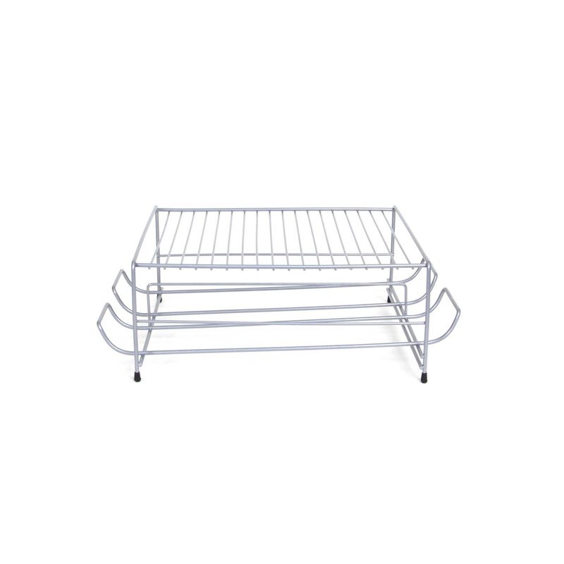 Rubbermaid Shed Shelf, Wire Basket & 50 Lbs Capacity 34" Tool Rack (2 of Each)
